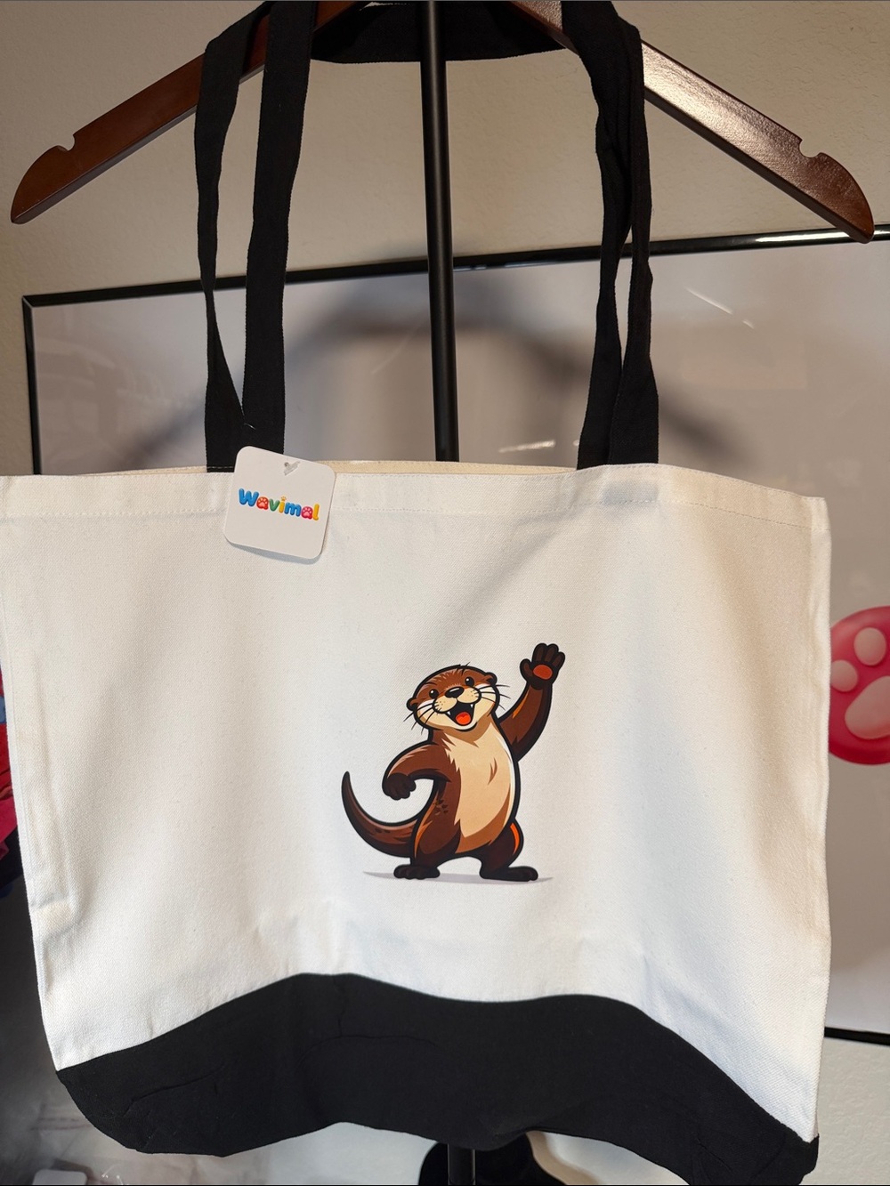 Wavimal Otter Canvas Market Bag